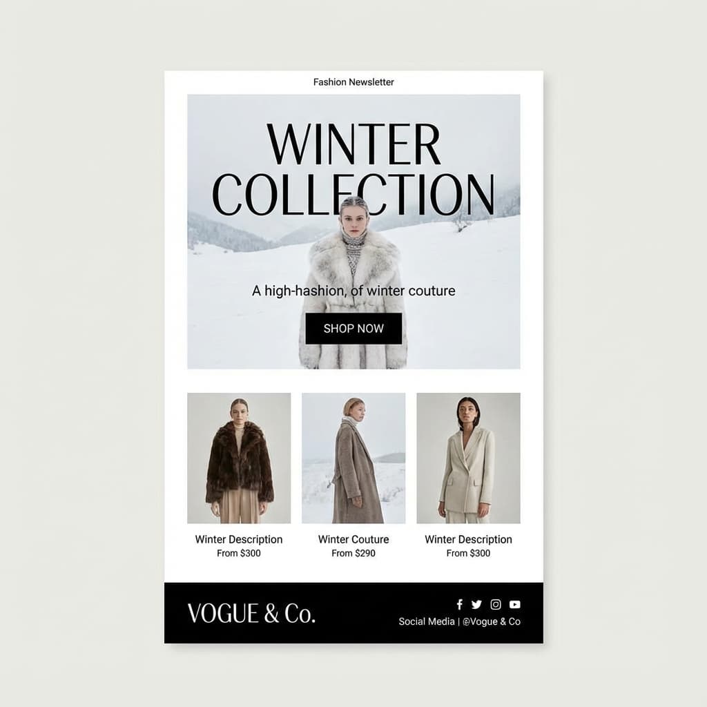 Fashion Brand Newsletter